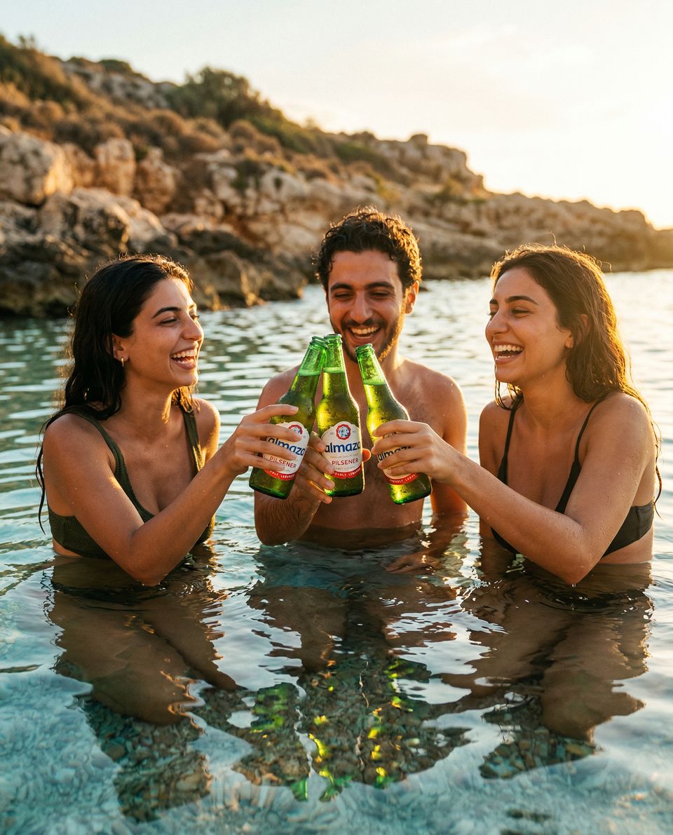 Summer lifestyle: AI-generated concept image